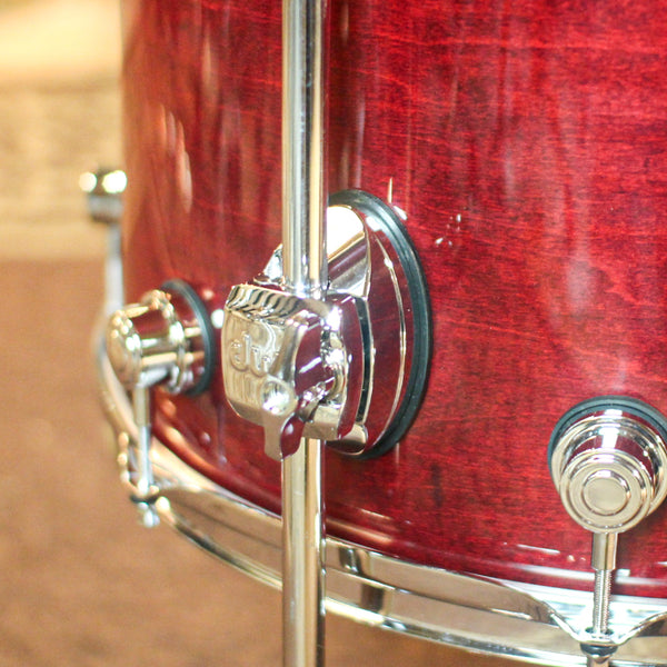 DW Performance Cherry Stain Lacquer Rock Drum Set - 14x24, 9x13, 16x16