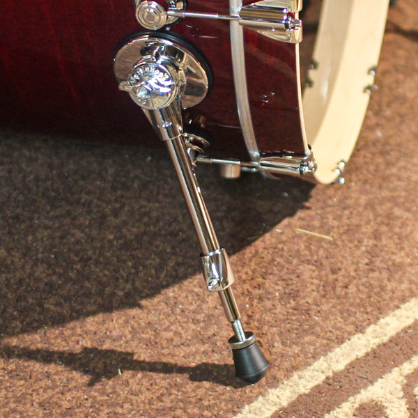 DW Performance Cherry Stain Lacquer Stage Drum Set - 18x22, 8x10, 9x12, 14x16