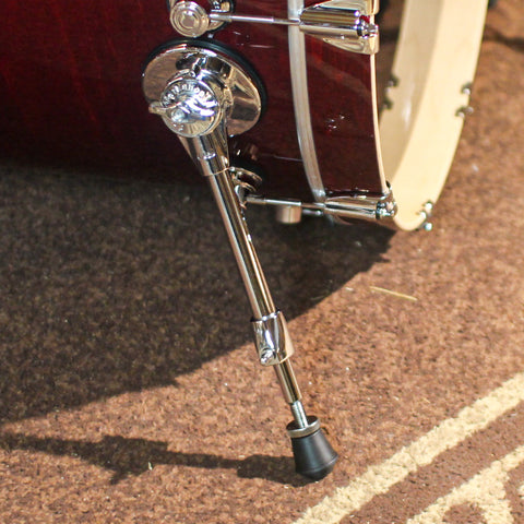 DW Performance Cherry Stain Lacquer Stage Drum Set - 18x22, 8x10, 9x12, 14x16