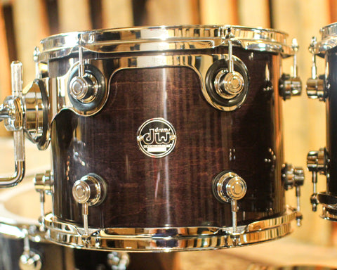 DW Performance Ebony Stain 5pc Drum Set - 18x22, 8x10, 9x12, 12x14, 14x16