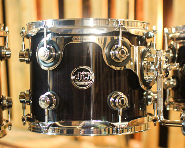 DW Performance Ebony Stain 6pc Drum Set - 18x22, 7x8, 8x10, 9x12, 12x14, 14x16