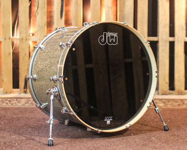 DW Performance Ginger Glitter Glass Bass Drum - 18x24