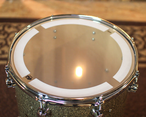 DW Performance Ginger Glitter Glass Floor Tom - 14x14