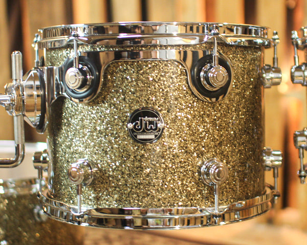 DW Performance Ginger Glitter Glass Fusion Drum Set - 16x20,8x10,9x12,12x14