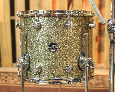 DW Performance Ginger Glitter Glass Fusion Drum Set - 16x20,8x10,9x12,12x14