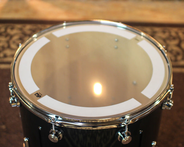 DW Performance Gloss Black Floor Tom - 14x16