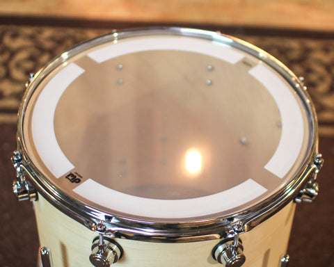 DW Performance Satin Natural Floor Tom - 12x14