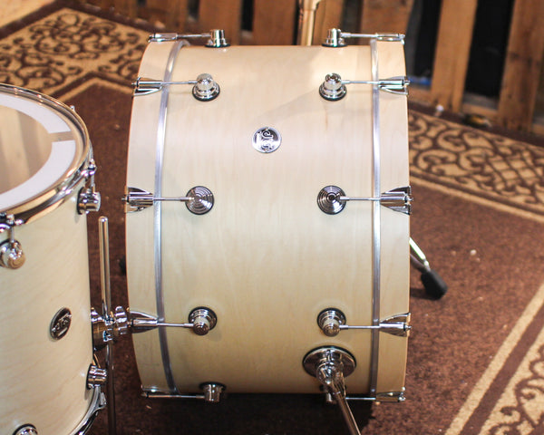 DW Performance Satin Natural Rock Drum Set - 14x24,9x13,16x16