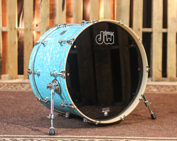 DW Performance Seafoam Marine Bass Drum - 14x22