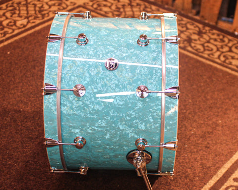 DW Performance Seafoam Marine Bass Drum - 14x22