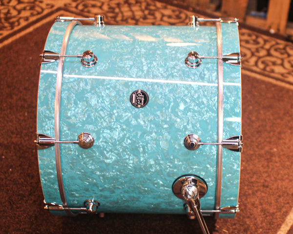 DW Performance Seafoam Marine Bass Drum - 16x20