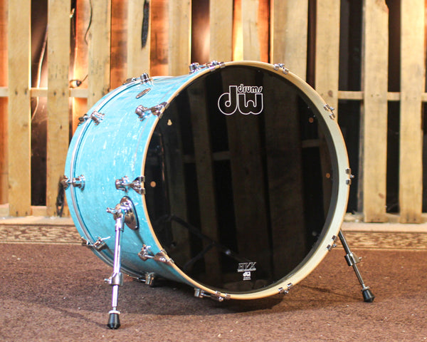 DW Performance Seafoam Marine Bass Drum - 18x22