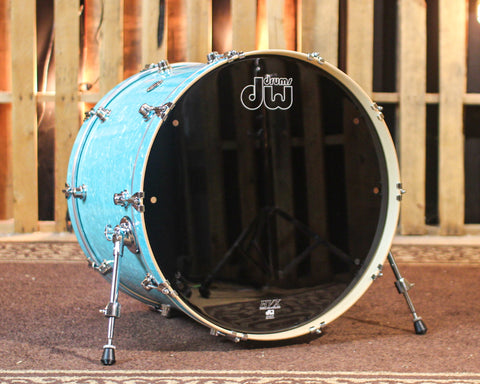 DW Performance Seafoam Marine Bass Drum - 18x24