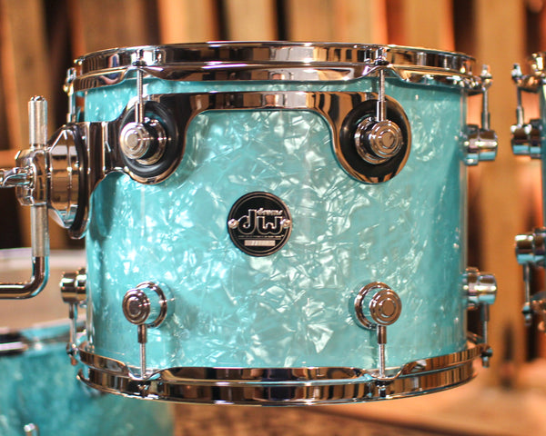 DW Performance Seafoam Marine Fusion Drum Set - 16x20,8x10,9x12,12x14