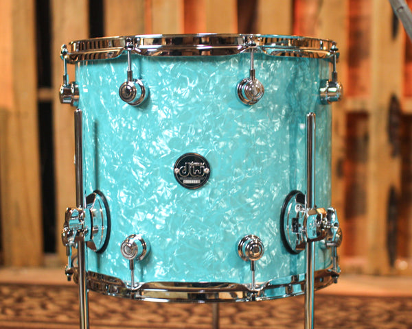 DW Performance Seafoam Marine Fusion Drum Set - 16x20,8x10,9x12,12x14