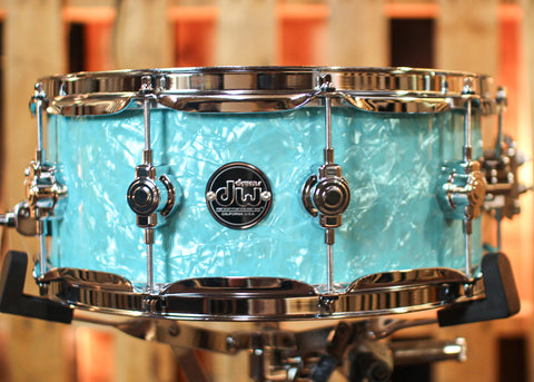 DW Performance Seafoam Marine Snare Drum - 5.5x14