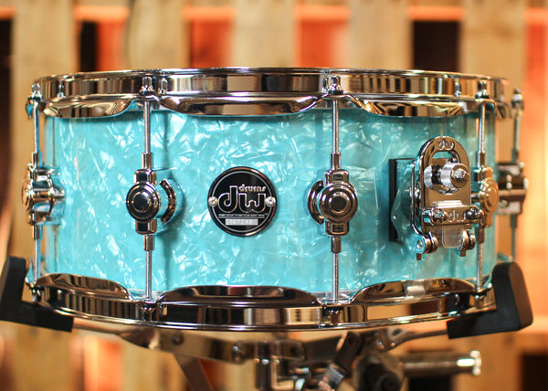 DW Performance Seafoam Marine Snare Drum - 5.5x14