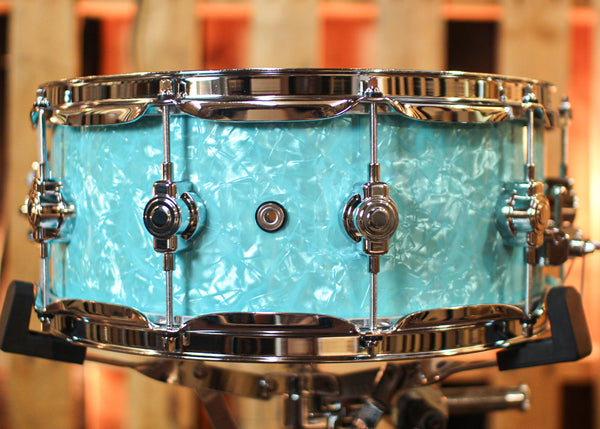 DW Performance Seafoam Marine Snare Drum - 5.5x14