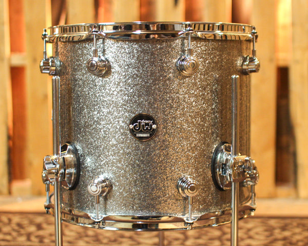 DW Performance Titanium Sparkle Floor Tom - 12x14