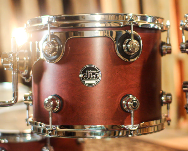 DW Performance Tobacco Stain 6pc Drum Set - 18x22, 7x8, 8x10, 9x12, 12x14, 14x16