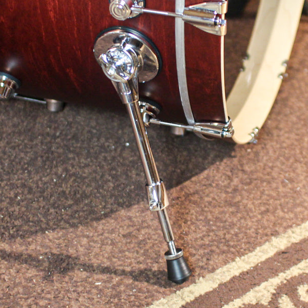 DW Performance Tobacco Stain Rock Drum Set - 14x24, 9x13, 16x16