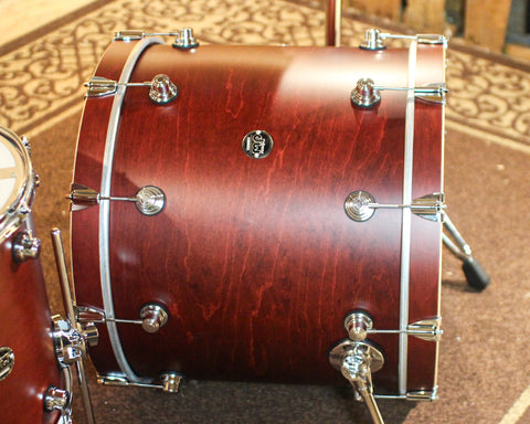 DW Performance Tobacco Stain Stage Drum Set - 18x22, 8x10, 9x12, 14x16