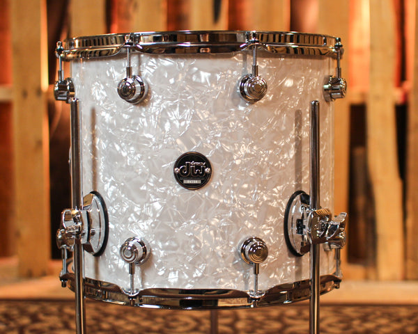 DW Performance White Marine Pearl Floor Tom - 12x14