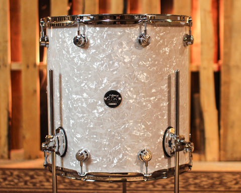 DW Performance White Marine Pearl Floor Tom - 16x16