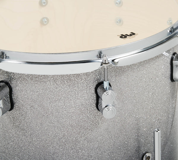 PDP Concept Maple Silver to Black Fade 5pc Drum Set - 22,10,12,16,14 - PDCM2215SB