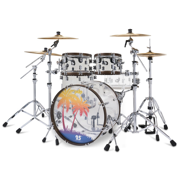 PDP 25th Anniversary 4-Piece Acrylic Drum Set