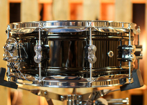 PDP 5.5x14 Concept Black Nickel over Steel Snare Drum - PDSN5514BNCR