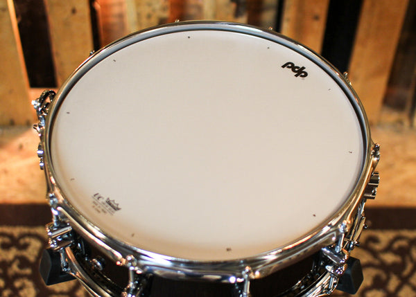 PDP 5.5x14 Concept Black Nickel over Steel Snare Drum - PDSN5514BNCR