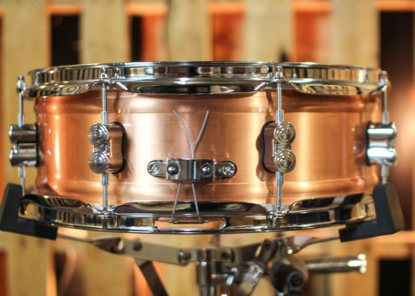 PDP 5x14 Concept Dual-beaded Brushed Copper Snare Drum - PDSN0514NBCC