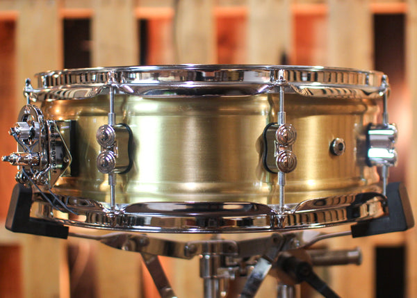 PDP 5x14 Concept Dual-beaded Brushed Brass Snare Drum - PDSN0514NBBC