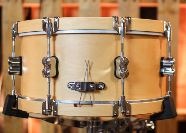 PDP 6.5x14 Concept Classic Natural Stain w/ Natural Hoops Snare Drum - PDCC6514SSNN