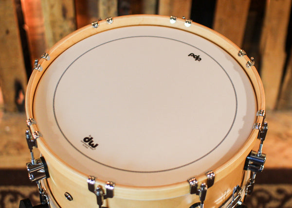 PDP 6.5x14 Concept Classic Natural Stain w/ Natural Hoops Snare Drum - PDCC6514SSNN