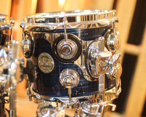 Used DW Collector's Maple Deep Blue Oyster Drum Set - 18x20,7x8,8x10,9x12,11x14