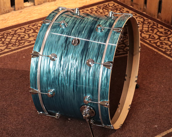 DW Performance Turquoise Oyster Bass Drum - 14x24