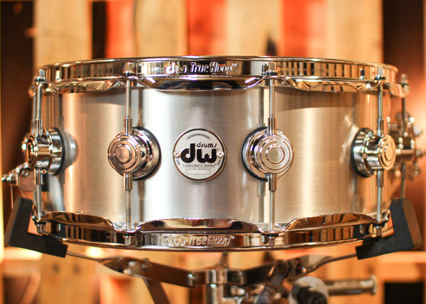 DW 5.5x14 Collector's 1mm Thin Aluminum Snare Drum - DRVM5514SVC