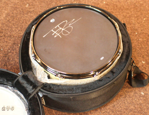 DW 6.5x14 Icon Series Terry Bozzio "The Black Page" Snare Drum - #158 of 250