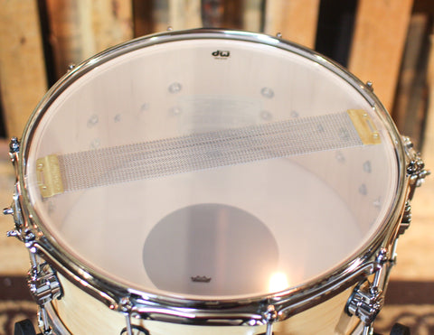 DW 6x14 Design Maple Satin Natural Snare Drum - DDLM0614SSNS