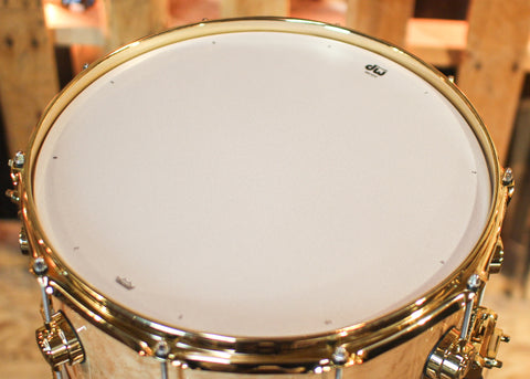 DW 7x14 Collector's Maple VLT Birdseye Maple Snare Drum - SO#1303301