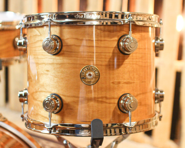 DW Collector's Natural Lacquer over Cherry/Gum Jazz Drum Set - 22,13,16 (No Snare) - SO#883767