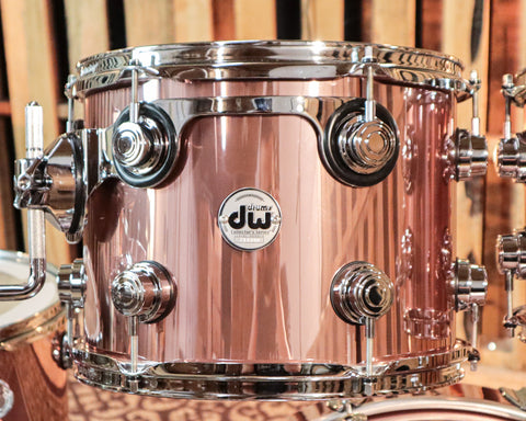 DW Collector's Maple 333 Rose Copper Drum Set - 18x22,8x10,9x12,14x16  - SO#1270078