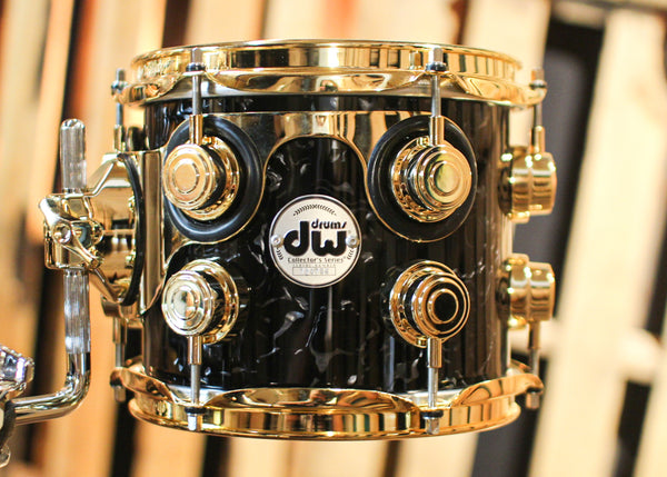 DW Collector's Maple Mahogany Black Velvet Drum Set - 22,8,10,12,14,16,14sn - SO#1304630