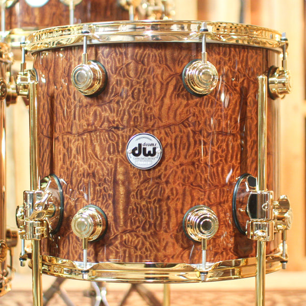 DW Collector's Tortoise Shell Pomelle Drum Set - 22,10,12,14,16,6.5x14 - SO#1255631