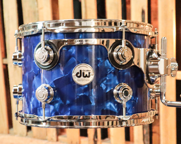 DW Collector's Maple VLT Blue Moonstone Drum Set - 16x22,8x12,14x14 - SO#1058203