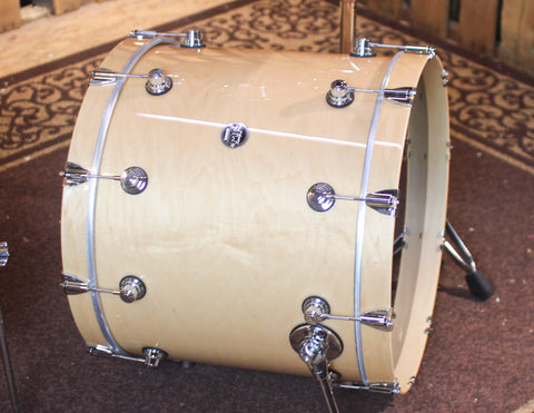 DW Performance Natural Lacquer Drum Set - 18x22,8x10,9x12,14x16 - #4