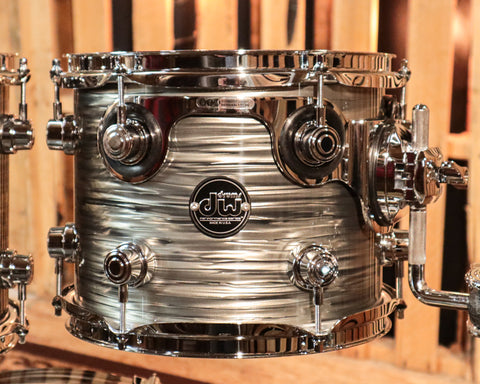 DW Performance Pewter Oyster 5pc Drum Set - 18x22, 8x10, 9x12, 12x14,14x16