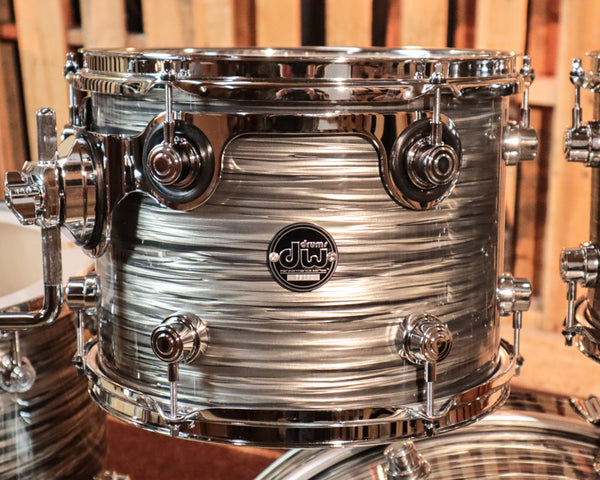 DW Performance Pewter Oyster 5pc Drum Set - 18x22, 8x10, 9x12, 12x14,14x16